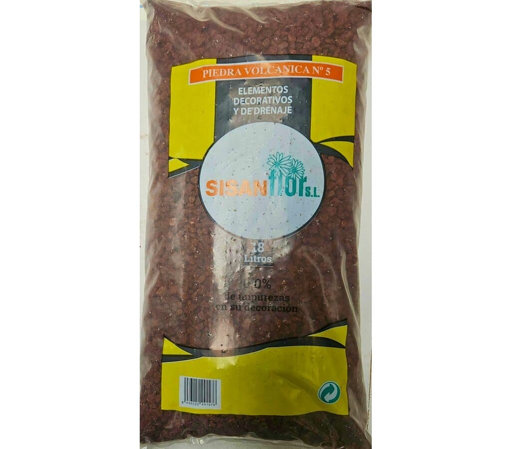 Sisanflor Piedra Volcánica 6-12 18l