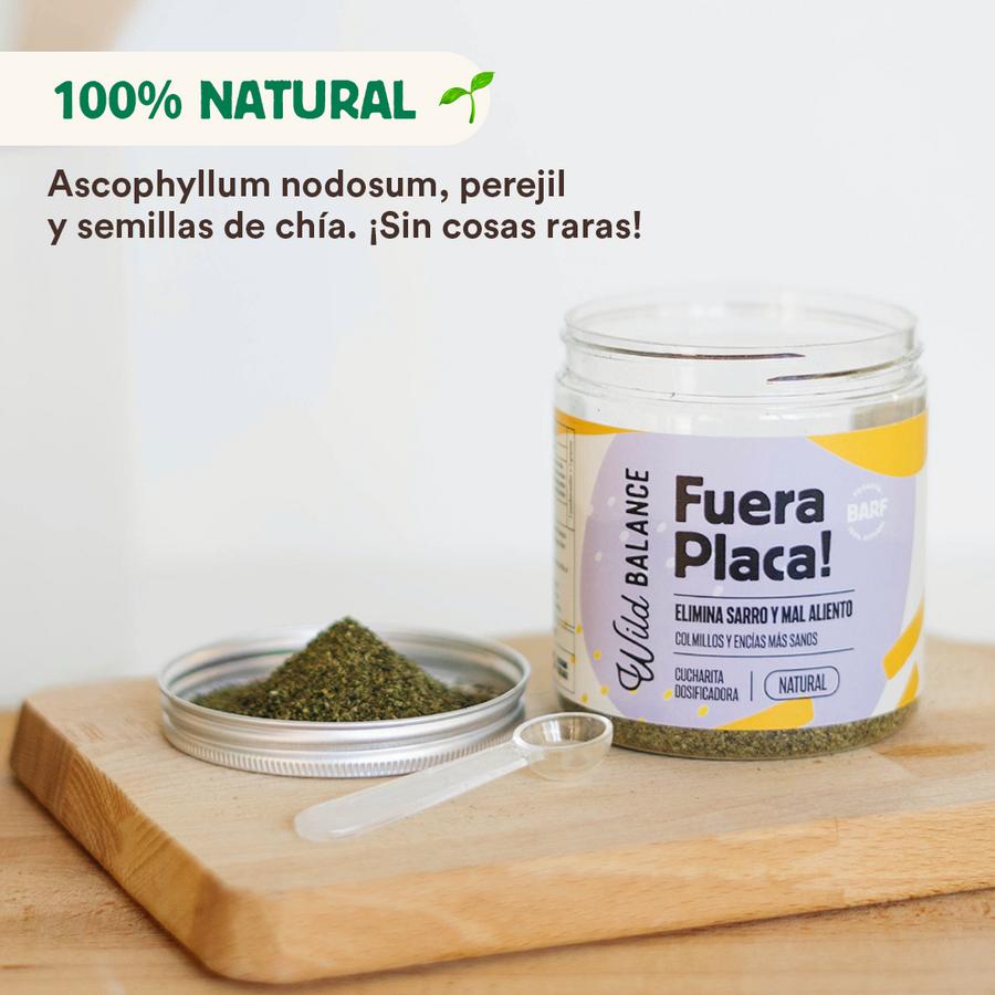 Fuera Placa Suplemento para mascotas Wild Balance 100 g