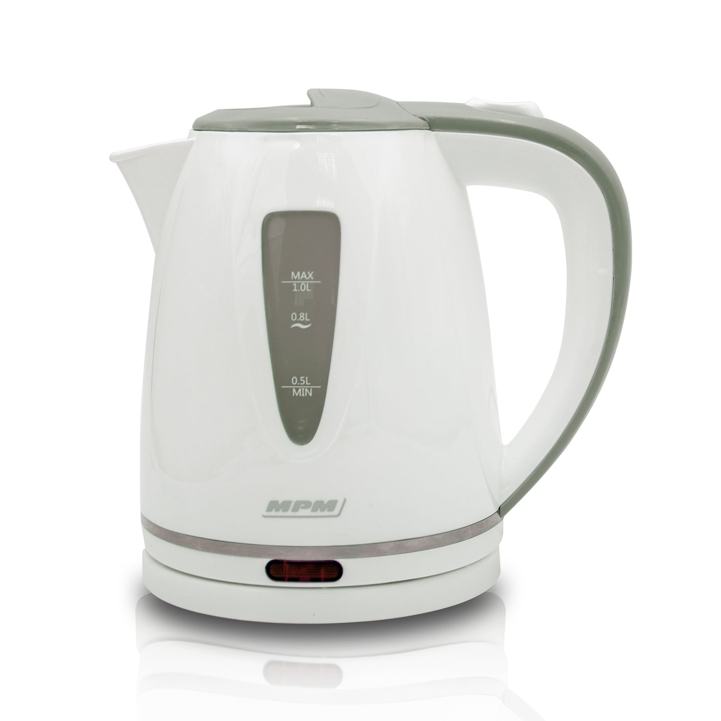 Hervidor Agua Eléctrico, 1 L, Sin Bpa, Resistencia Oculta, Inalámbrico, Apagado Automático Mpm Mcz-64, 1200w