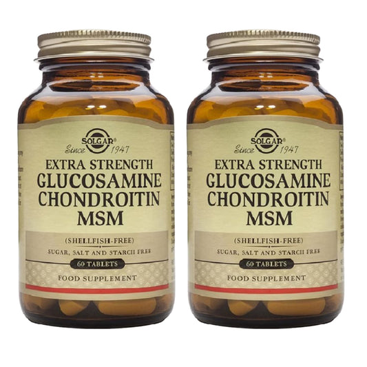 Pack 2x Glucosamina Condroitina MSM Extra concentrado 60 tabletas