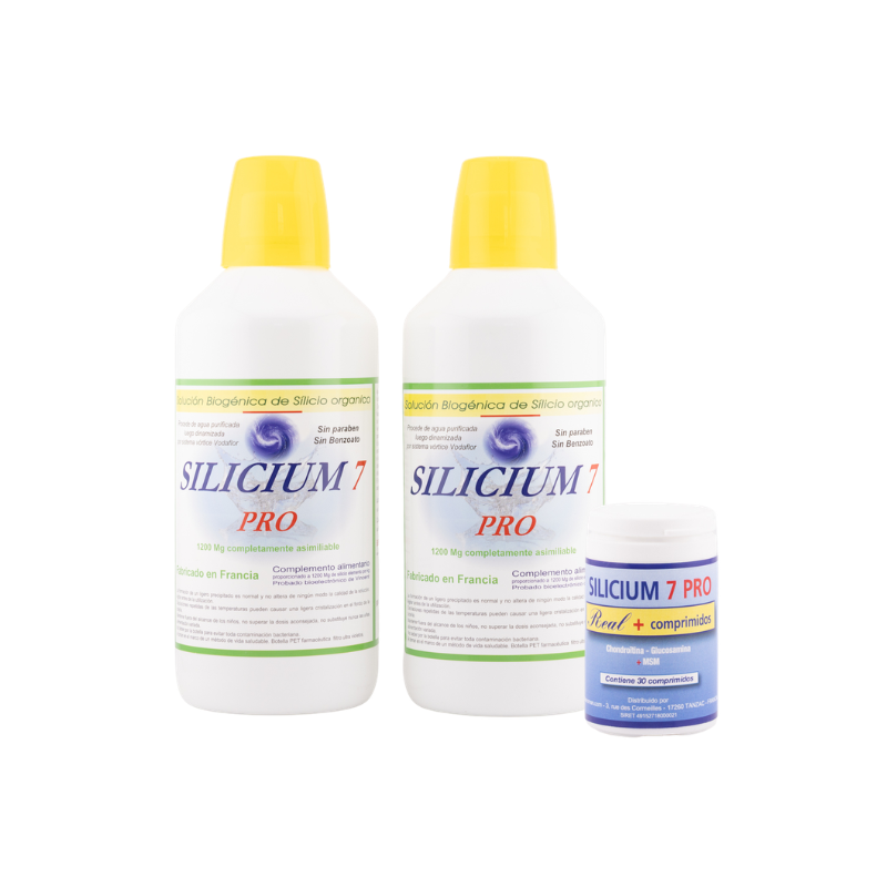 Pack Cura Silicio Orgánico – Sil.7pro 2l + Real + X1_0