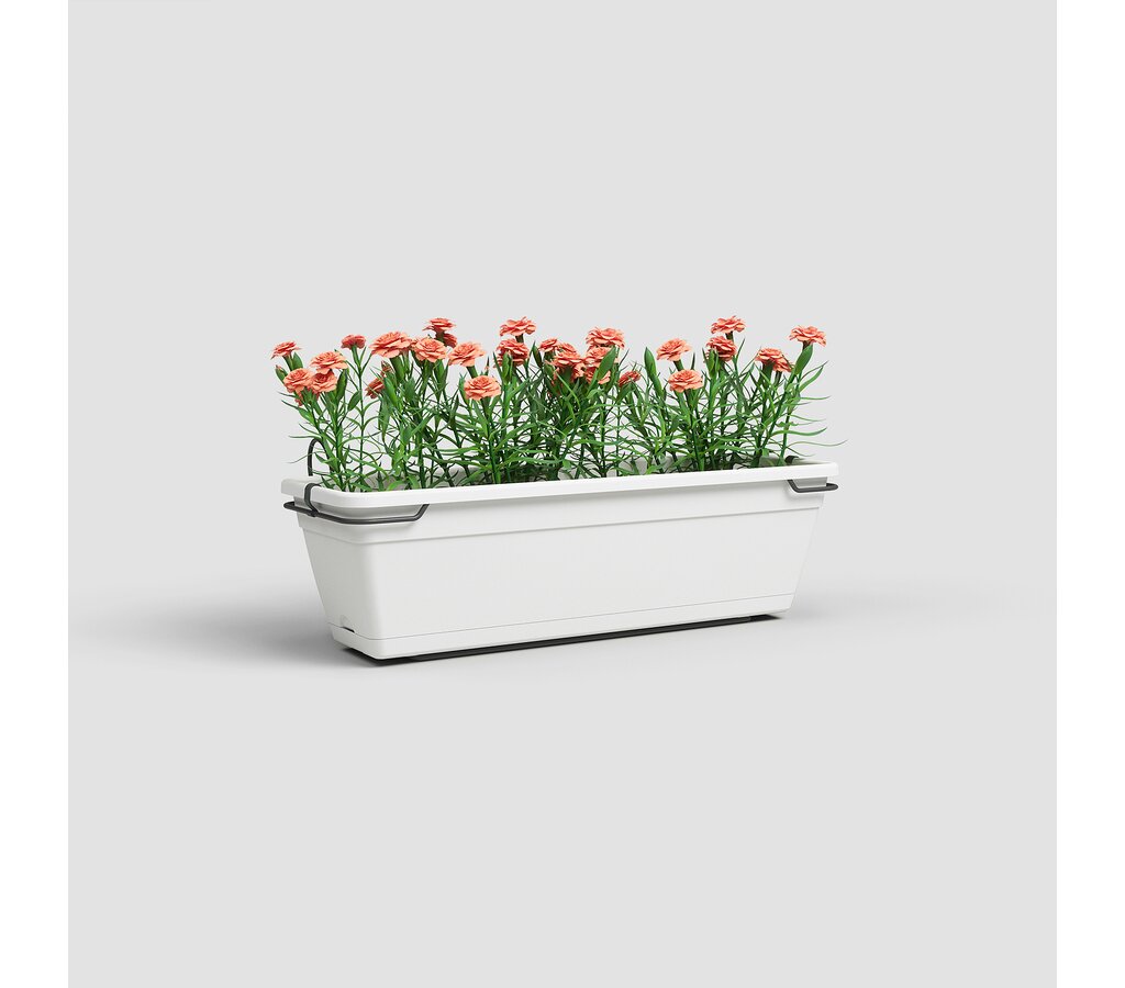 Artevasi Kit Venezia Para Balcon Jardinera Blanco 50cm_1