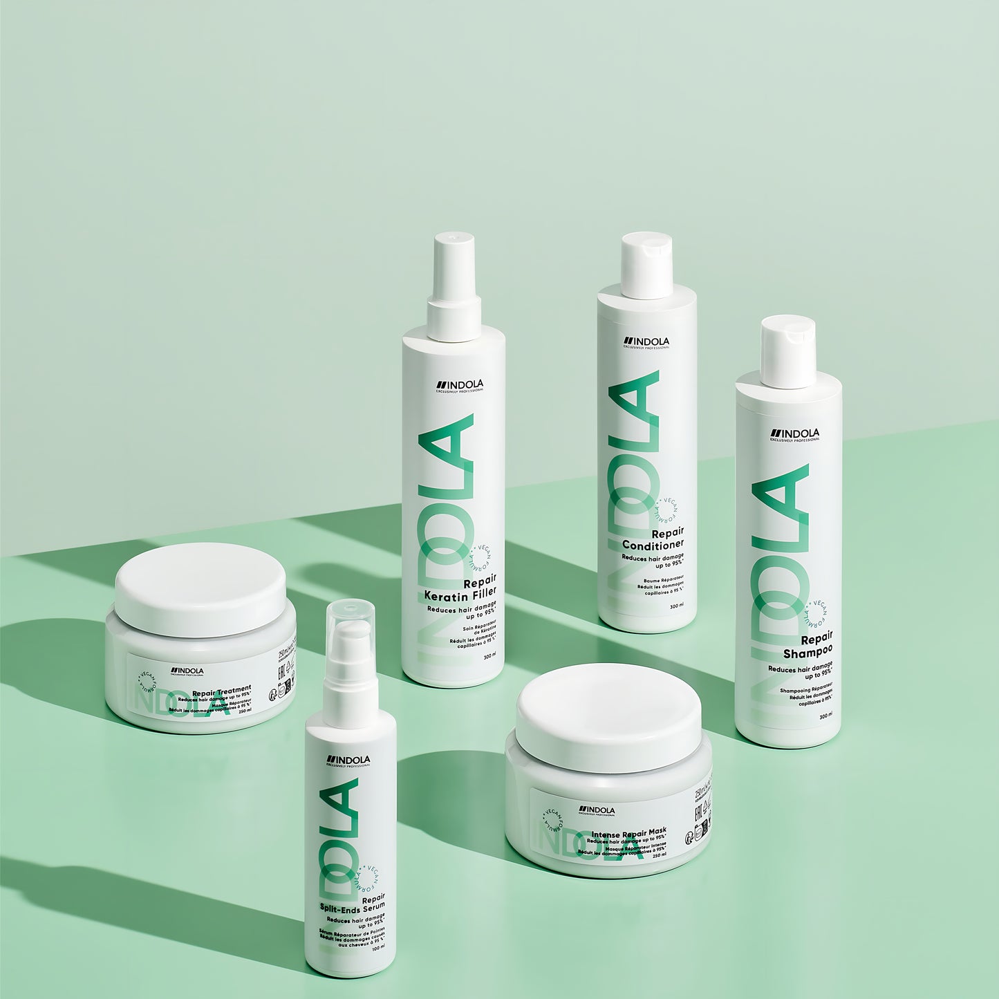 Indola Tratamiento Reparador De Puntas Abiertas Profesional 100ml