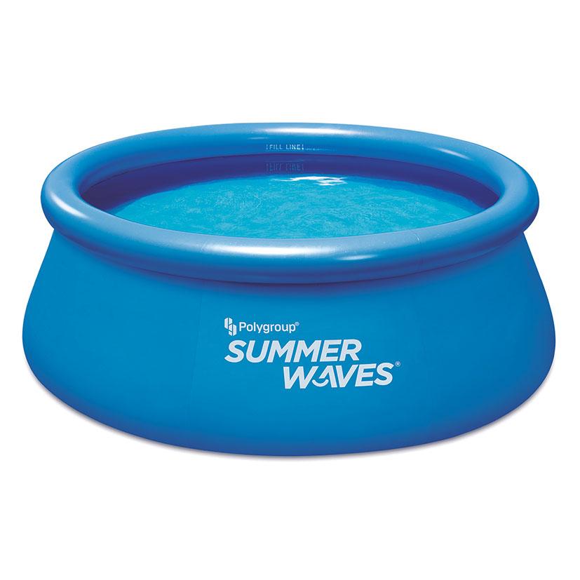 Piscina hinchable circular - 244x66 cm - con depuradora - 2.074 Litros