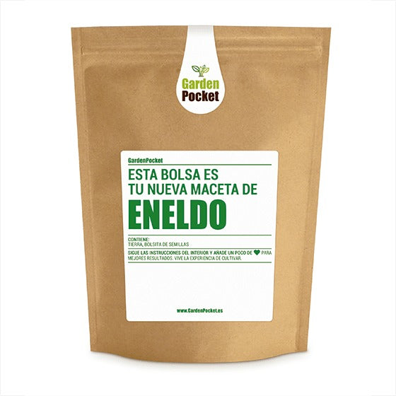Kit huerto de aromáticas pocket: Eneldo