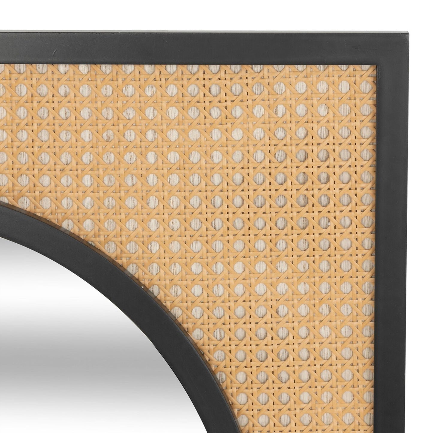 Espejo Raquel Negro Cannage