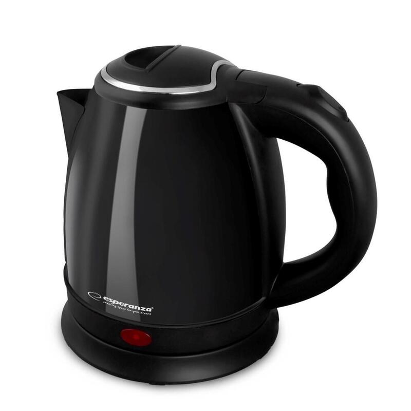 Hervidor Eléctrico Esperanza Ekk128k 1 L Negro 1350w_0