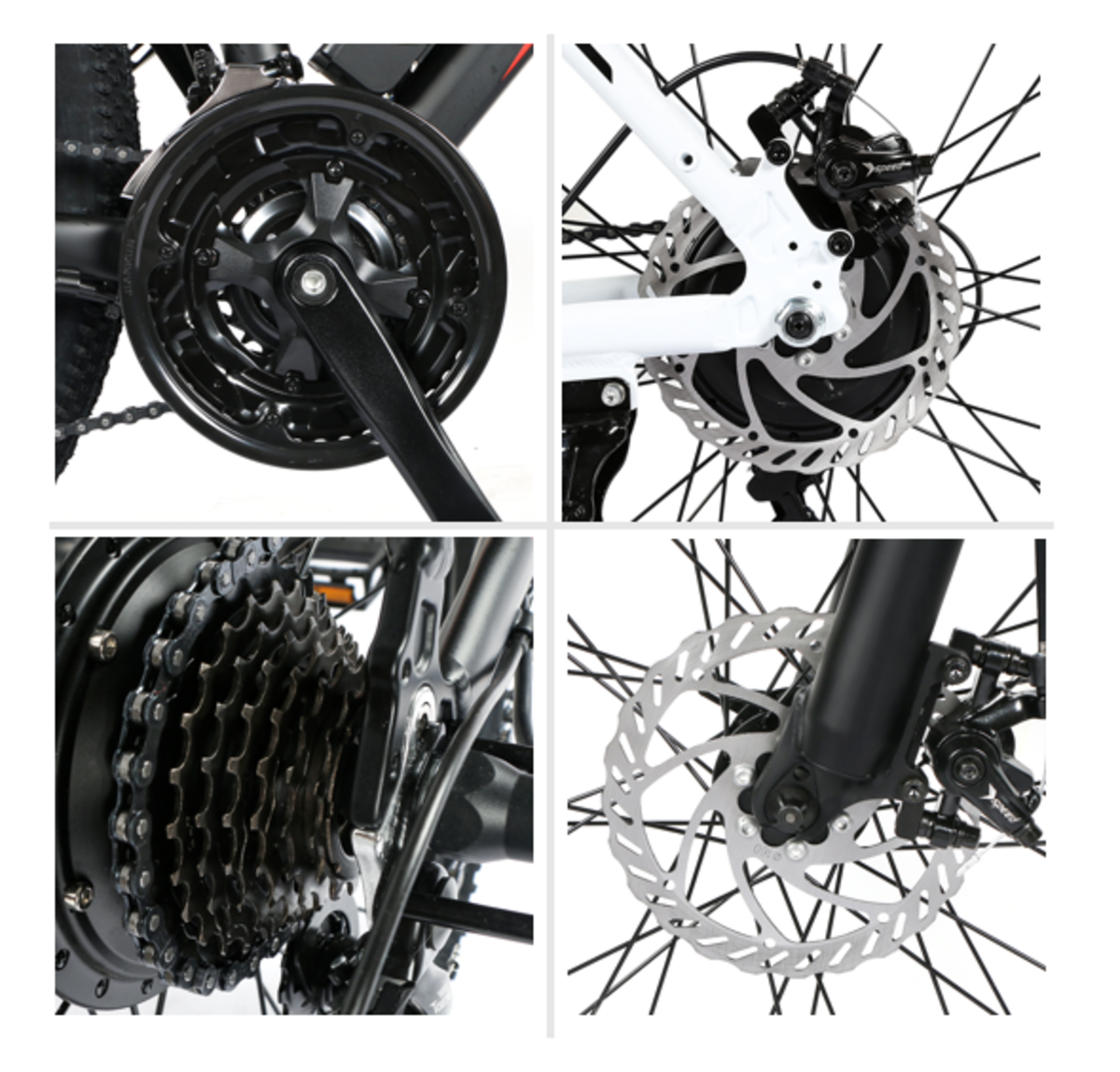 Bicicleta Eléctrica De Montaña Samebike Sy26 350w-36v-10ah (360wh) - Rueda 26 Color Negro_5