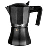 Cafetera Italiana Aluminio 9 Tazas Café, Junta Silicona, Vitrocerámica, Gas, Eléctrica Fagor 81cffgati09 Negro