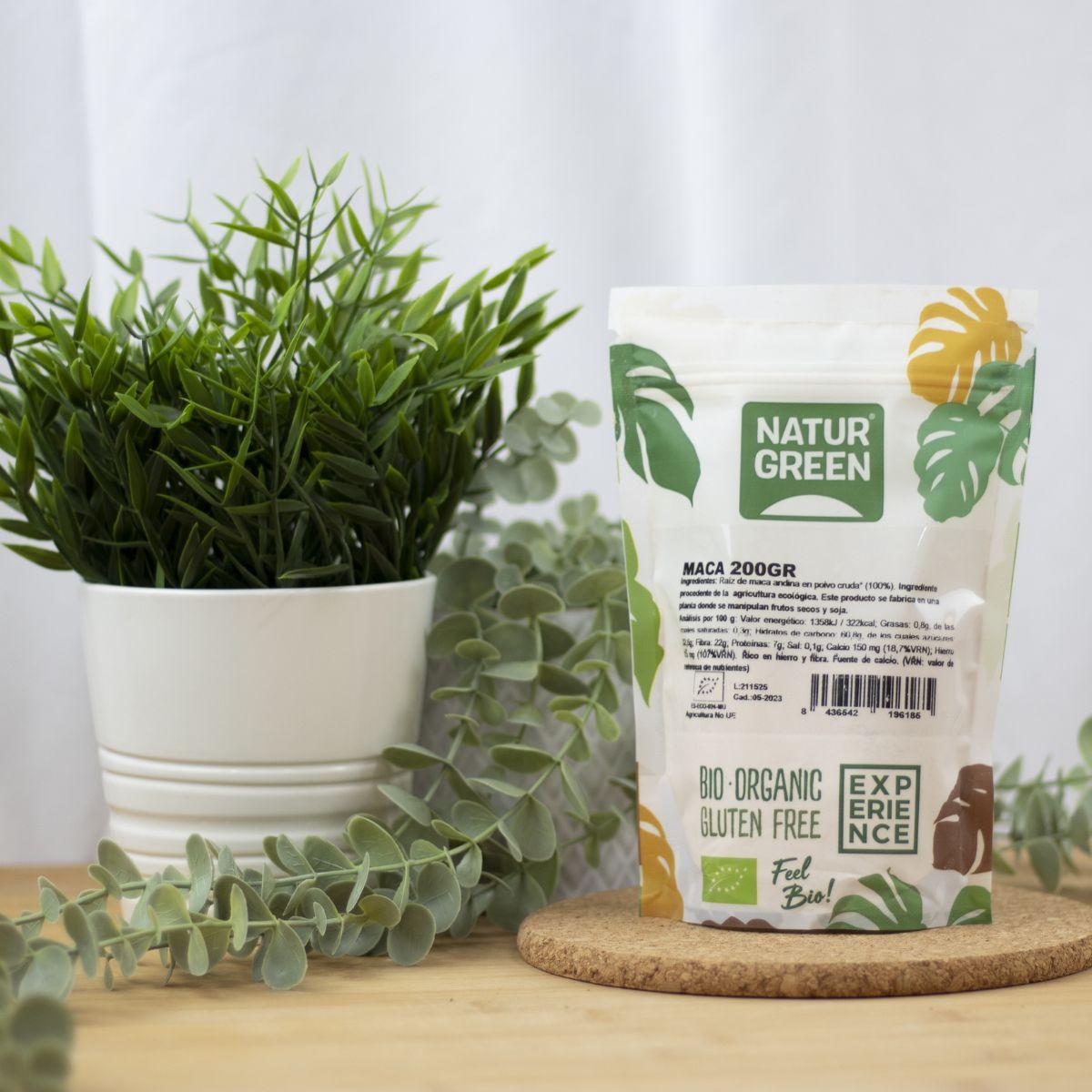 Maca BIO Naturgreen 200 gr