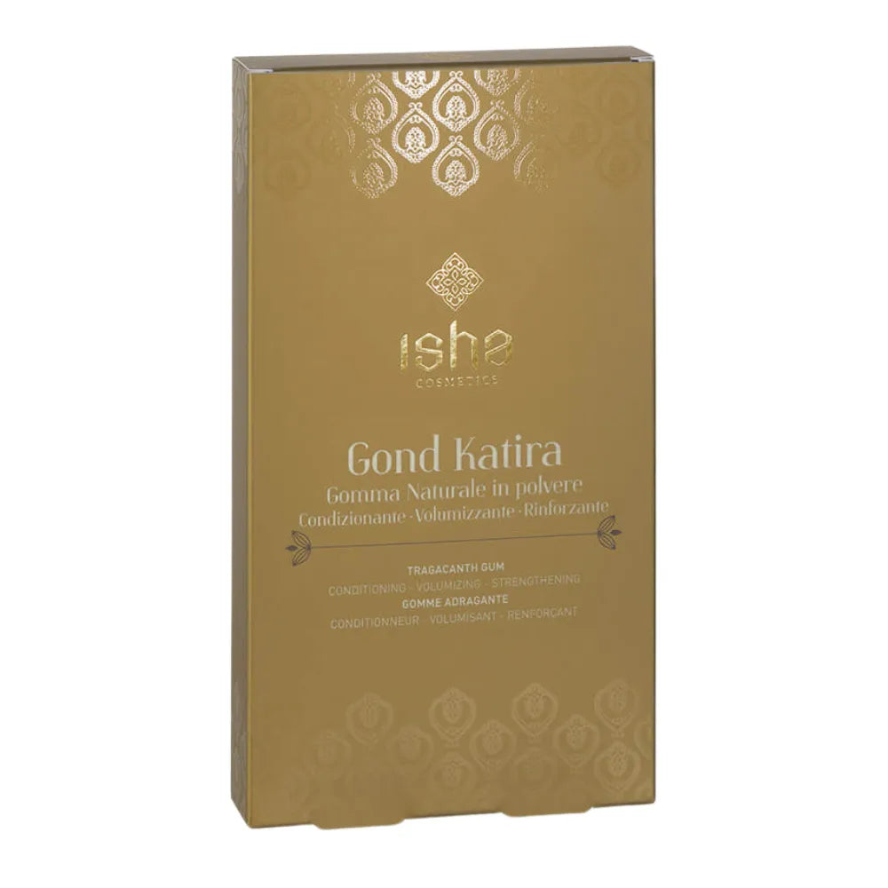 Isha Cosmetics Tratamiento Gond Katira Polvo Capilar Volumen Fortalecedor 100g_0