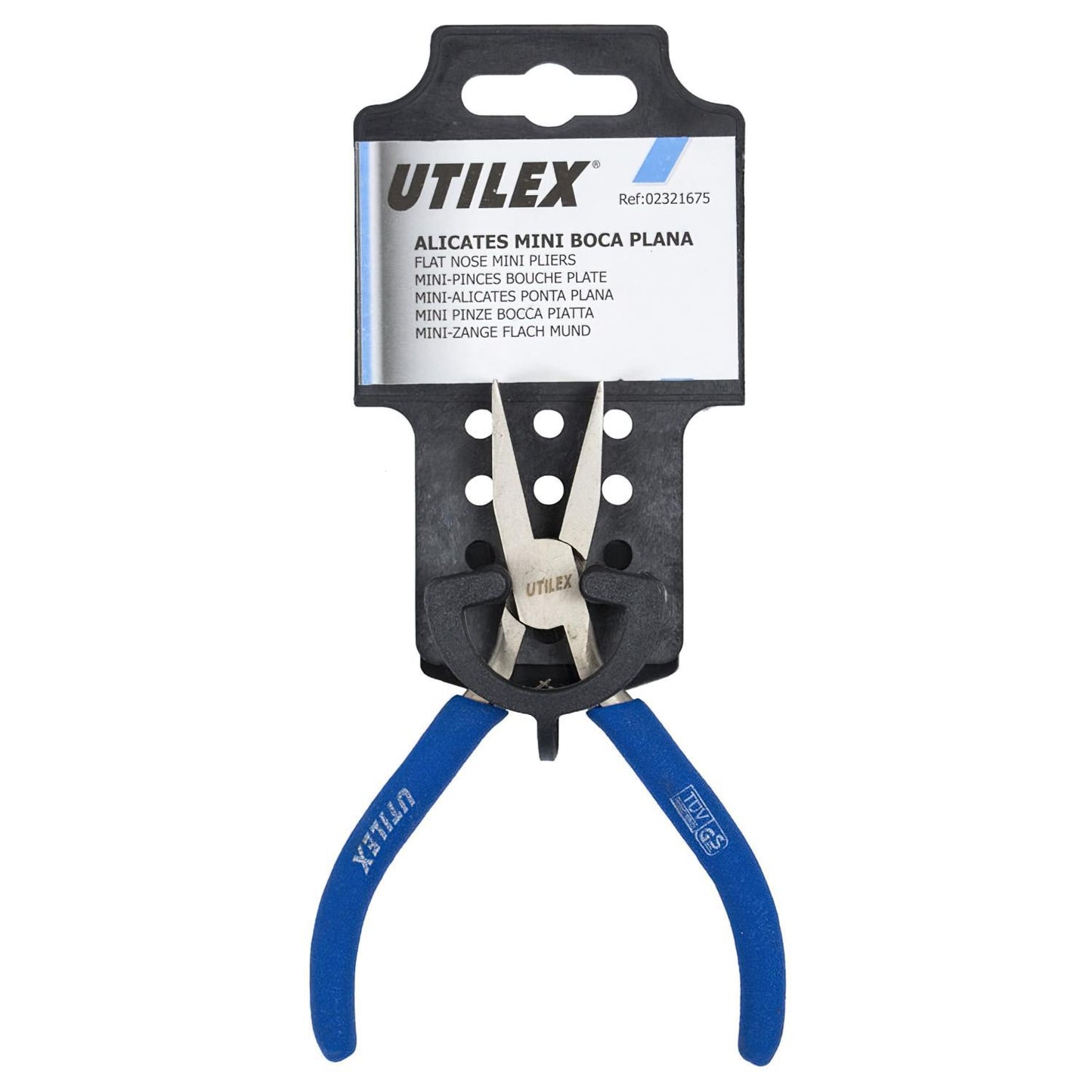 Alicates Mini Boca Plana 125 Mm.
