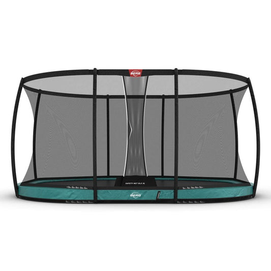 Cama Elastica Berg Inground Grand Champion 520 + Red Deluxe Verde Safety Net Deluxe Xl.