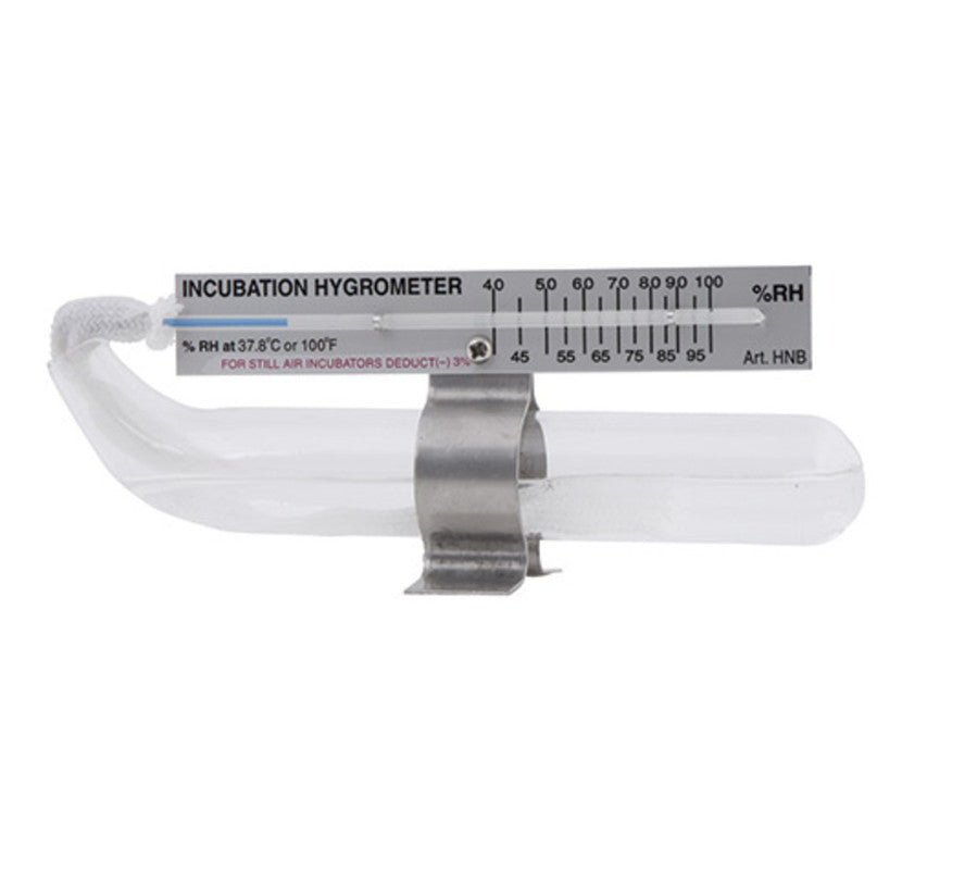 Higrómetro De Pabilo - Medidor De Humedad - Ideal Para Incubadoras_0