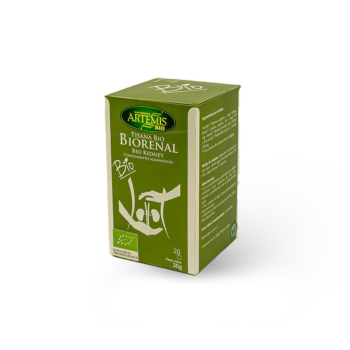 Tisana Biorenal T Artemis, 20 filtros