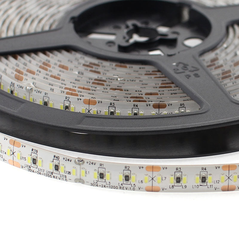 Tira Led Monocolor Epistar Smd3014, Dc24v, 5m (240 Led/m),120w, Ip65, Blanco Neutro_4