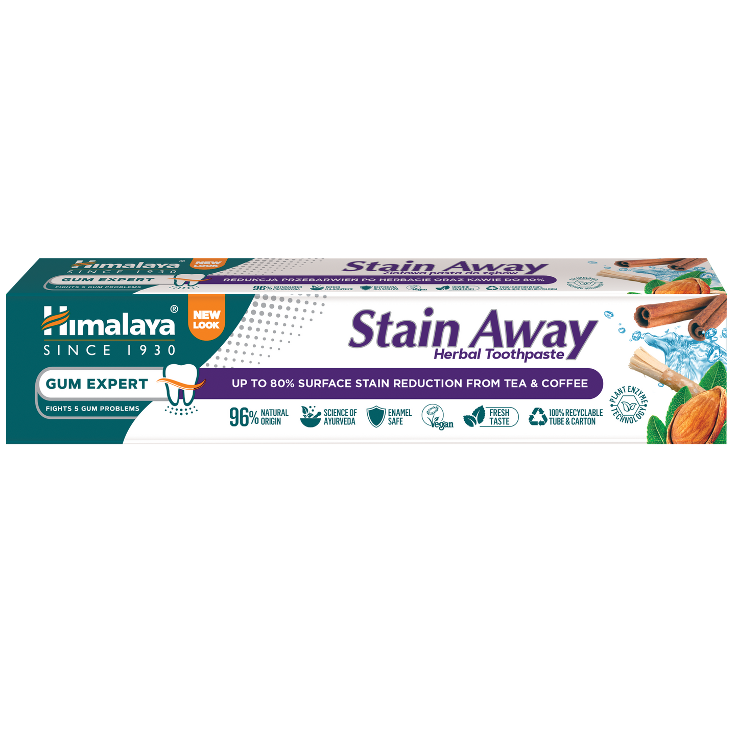 Dentífrico quitamanchas Himalaya 75 ml