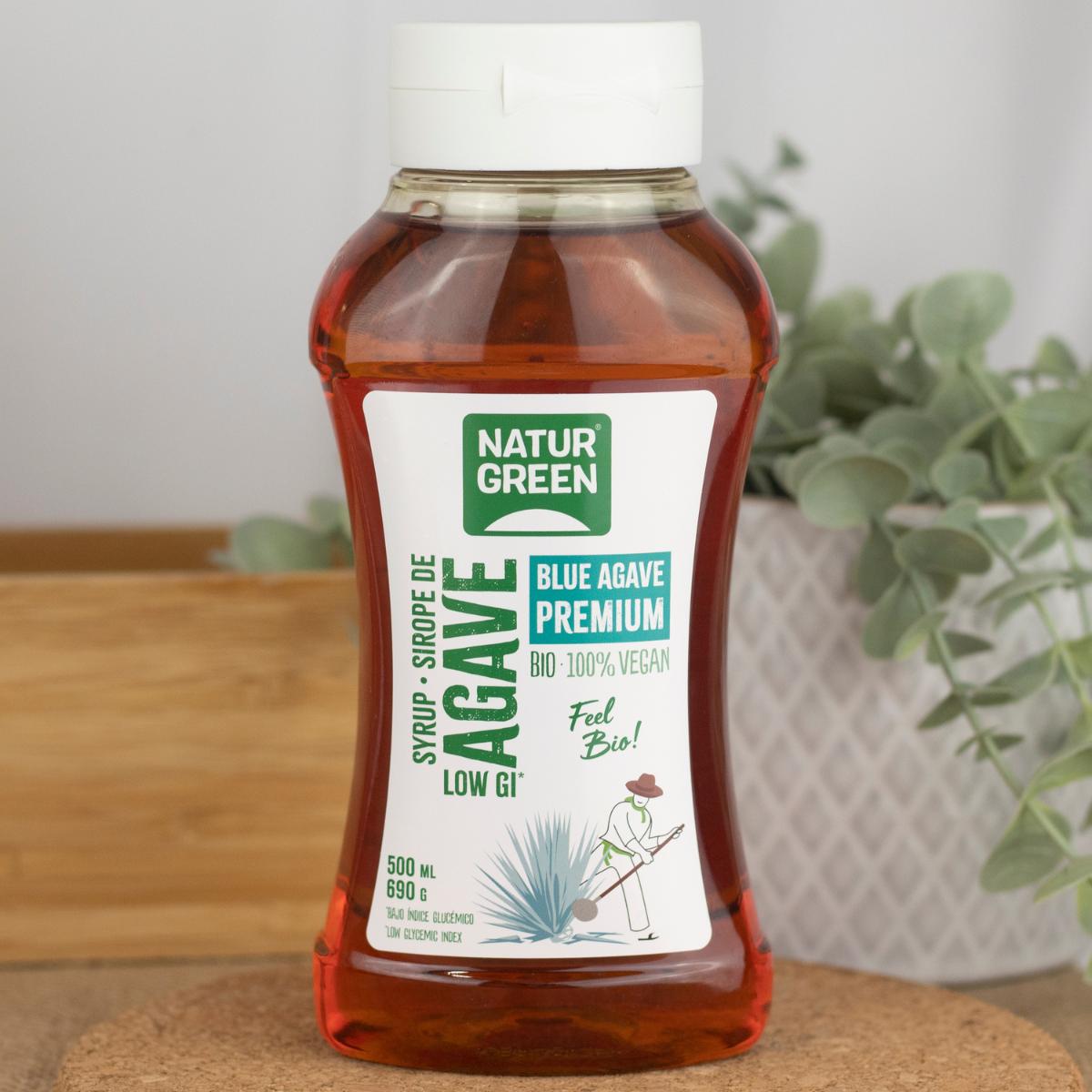 Sirope de Ágave Premium Naturgreen 500 ml