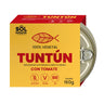 Tuntún Caballa Vegana con Tomate Bio Sol Natural 160 g