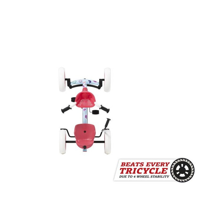 Coche De Pedales Berg Buzzy Bloom 2 En 1.