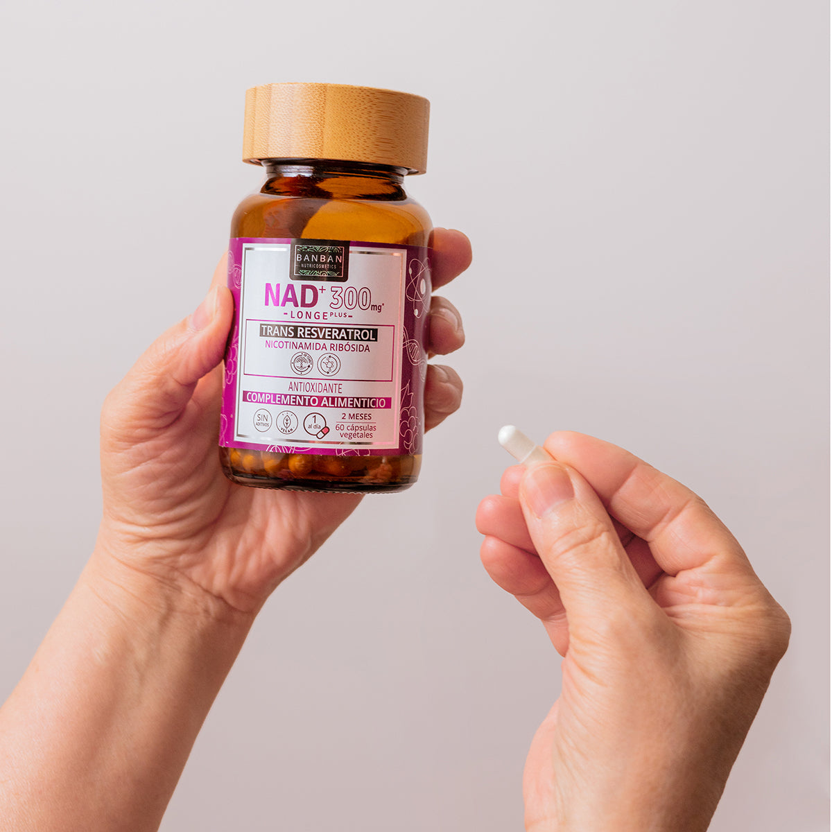 Nad⁺ 300mg & Trans-resveratrol 80mg 60Cap Banban