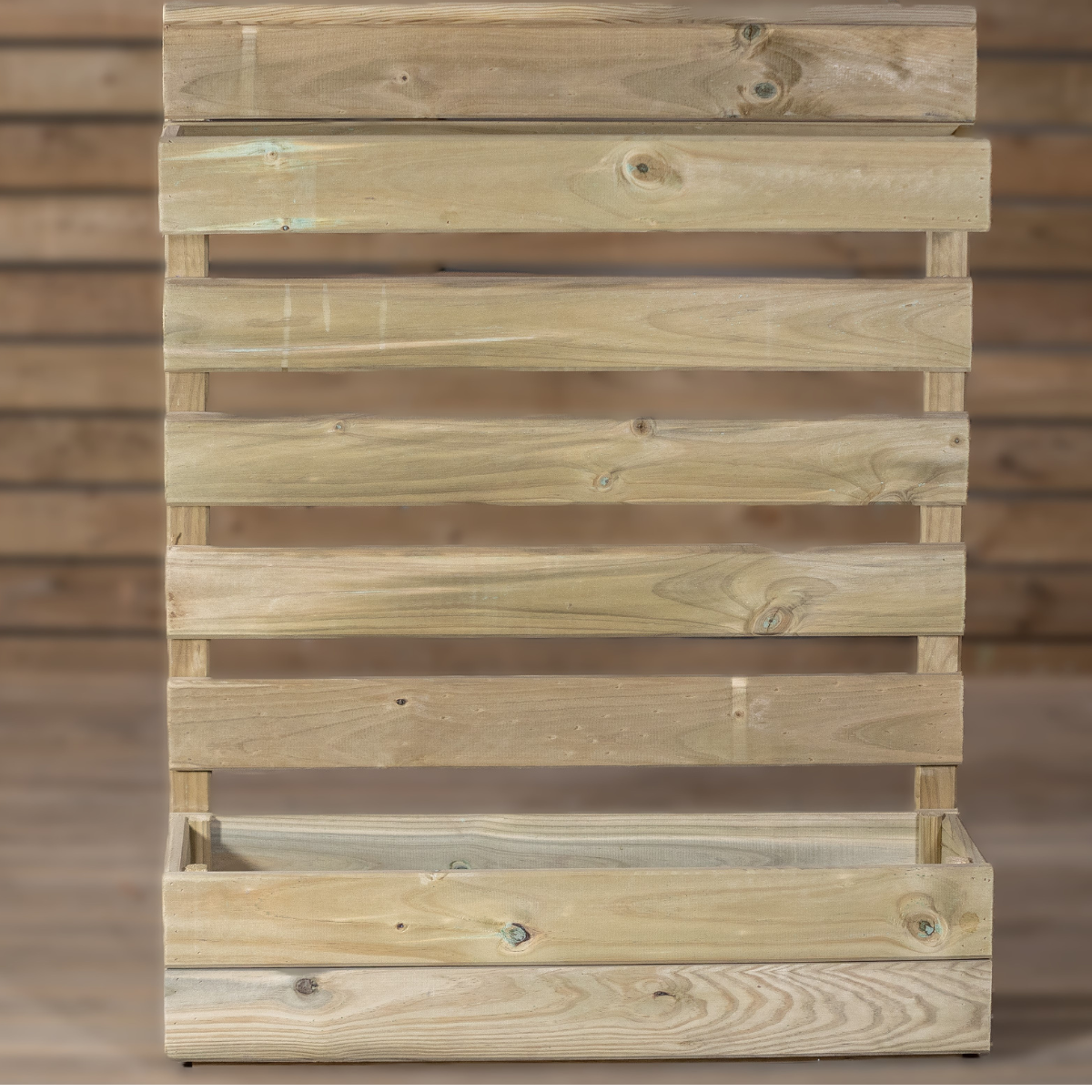 Huerto Vertical Zenira De Madera Tratada Vidahuerto 120x80x13 Cm._3