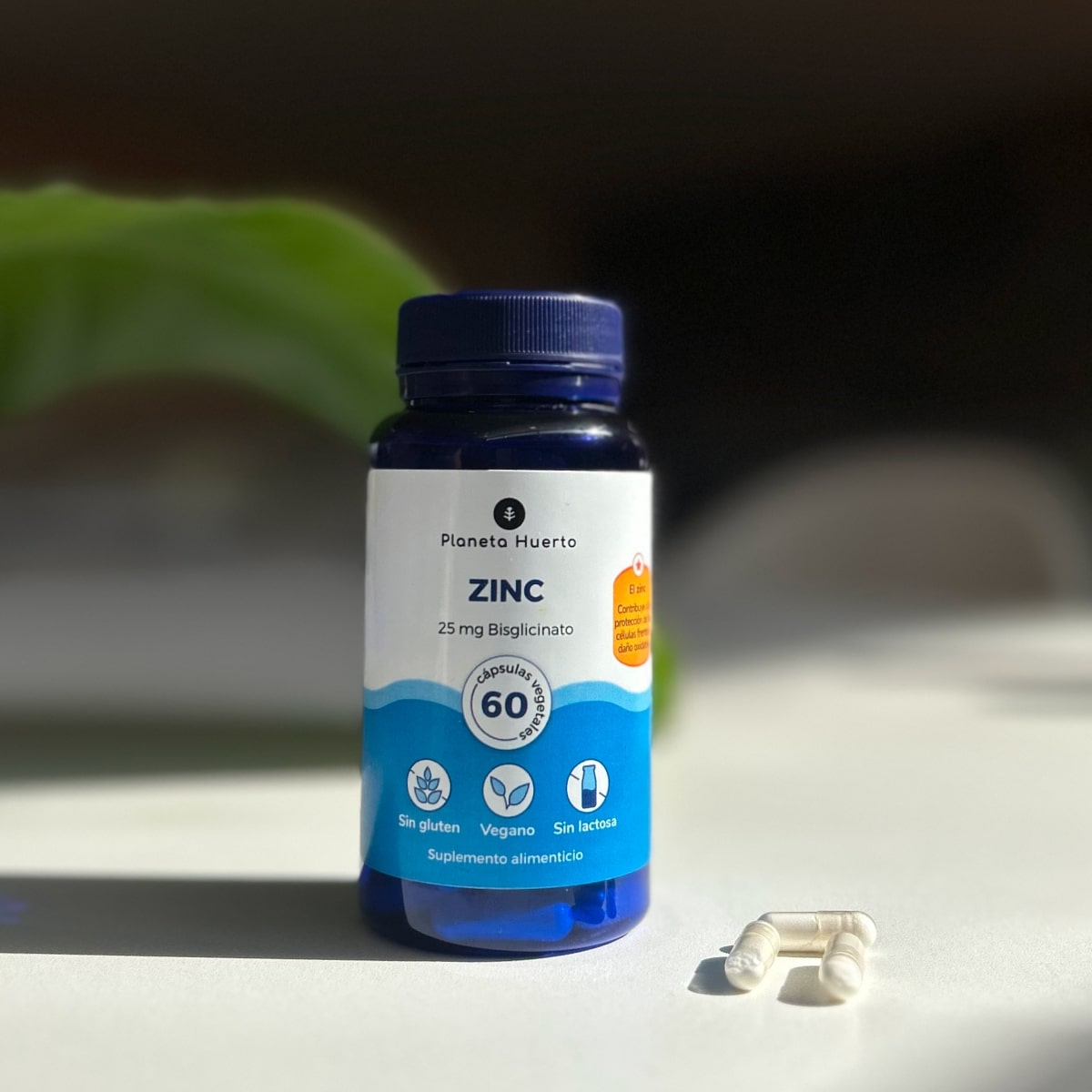 Bisglicinato de zinc Planeta Huerto 60 Caps