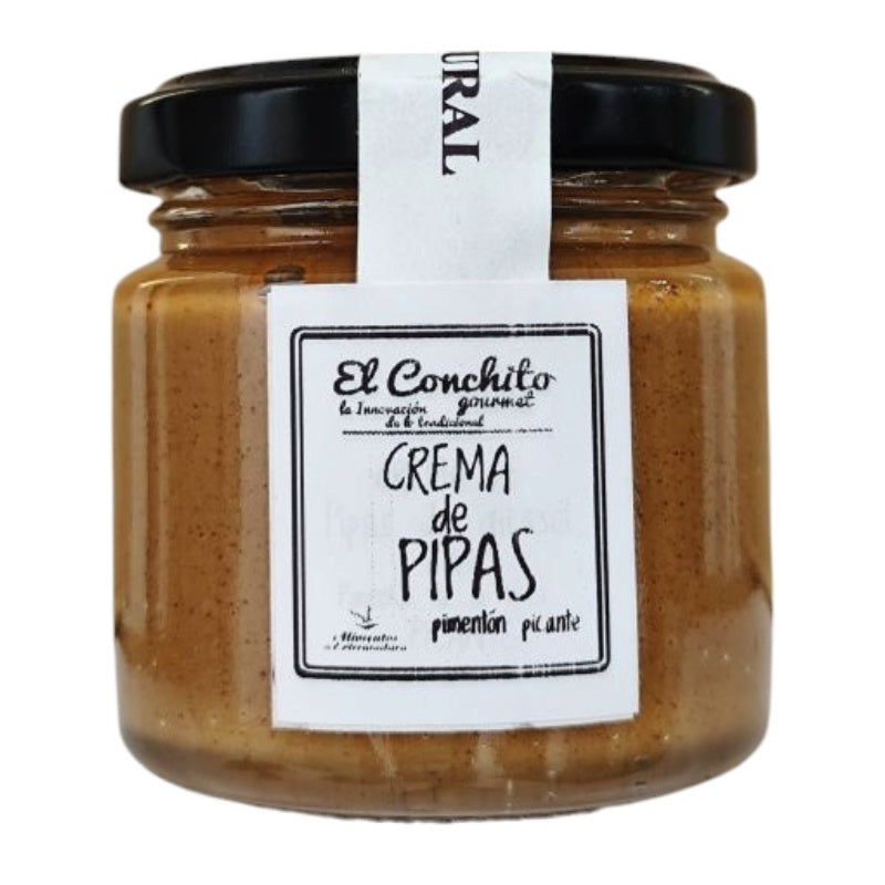 Crema De Pipa De Girasol Con Pimentón Picante 100%