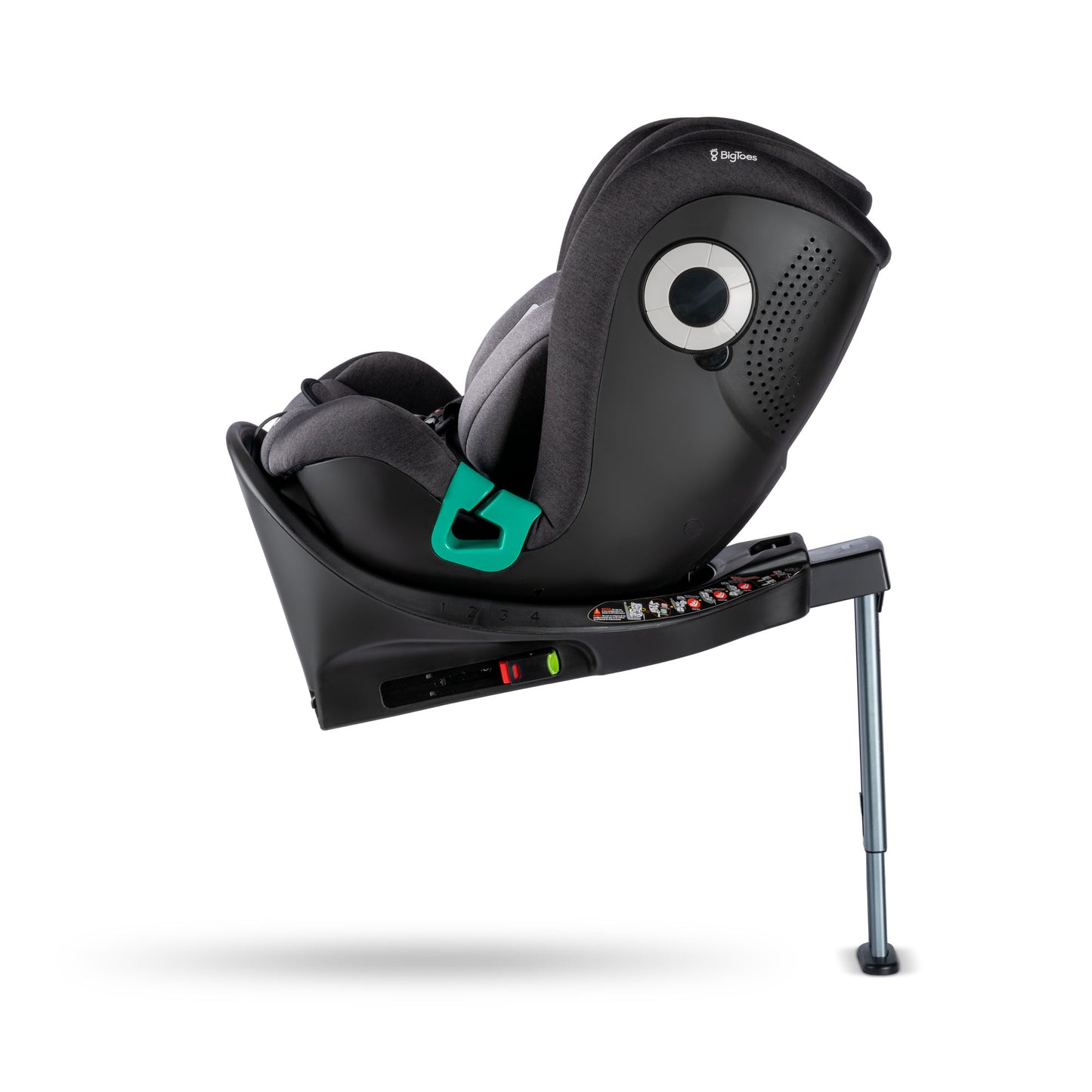 Silla De Coche Para Bebé Bigtoes Raise I-size 40-150 Cm Grey Payne