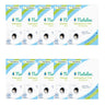 Pack 10x Eco Tiras de Lavar sin fragancia, Natulim, 40 lavados
