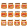 Pack 12x Tarrito de Manzana, Naranja y Zanahoria BIO +6 Meses Smileat, 130g