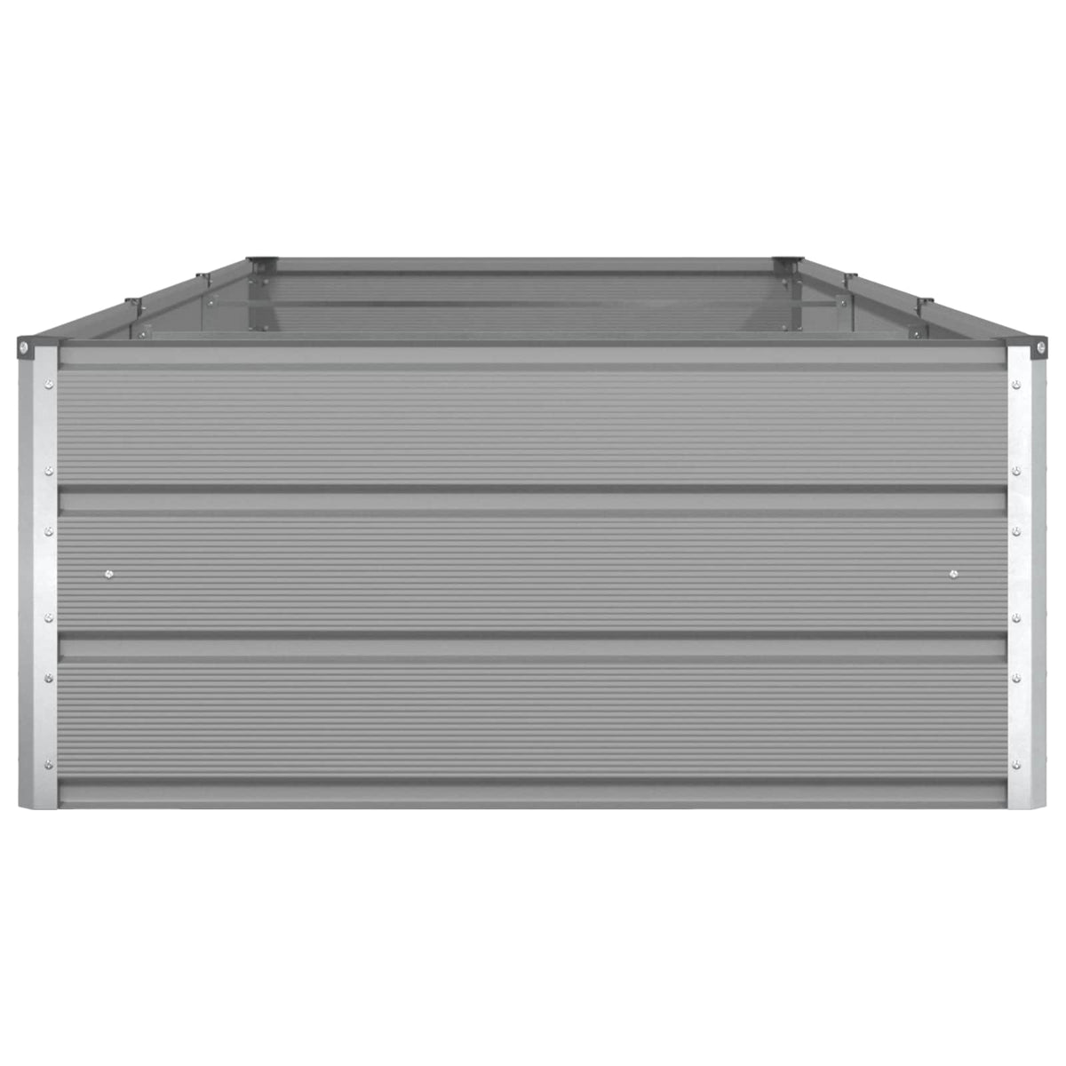 Jardinera Gris Claro 290 X 100 X 45 Cm Acero Galvanizado_5