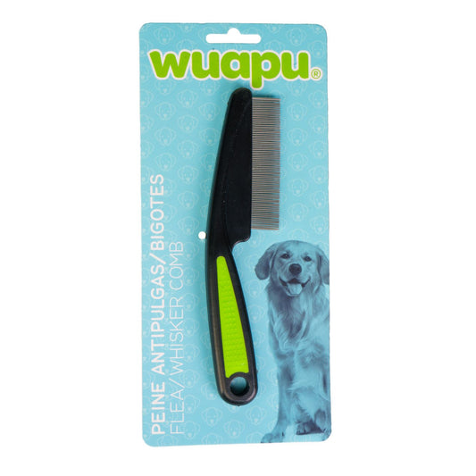 Peine Antipulgas Wuapu Para Perro, Ultrafino Para Higiene De Lagrimales, Bigotes Y Eliminar Liendres