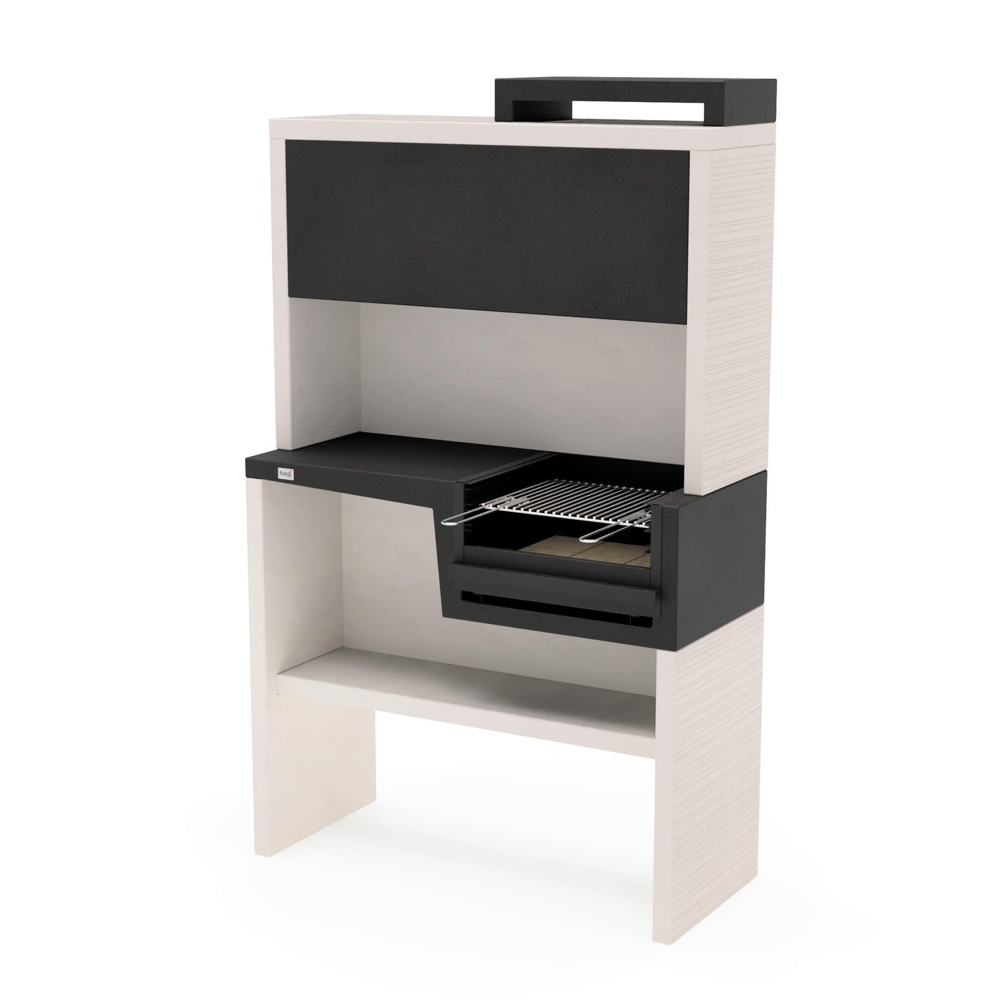 Barbacoa Folded Plan Full Leña y Carbón Tuozi