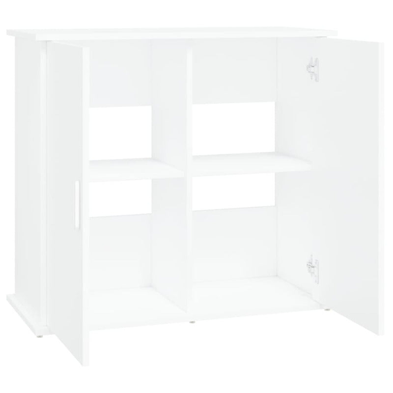 Vidaxl Soporte Para Acuario Madera De Ingeniería Blanco 81x36x73 Cm_5