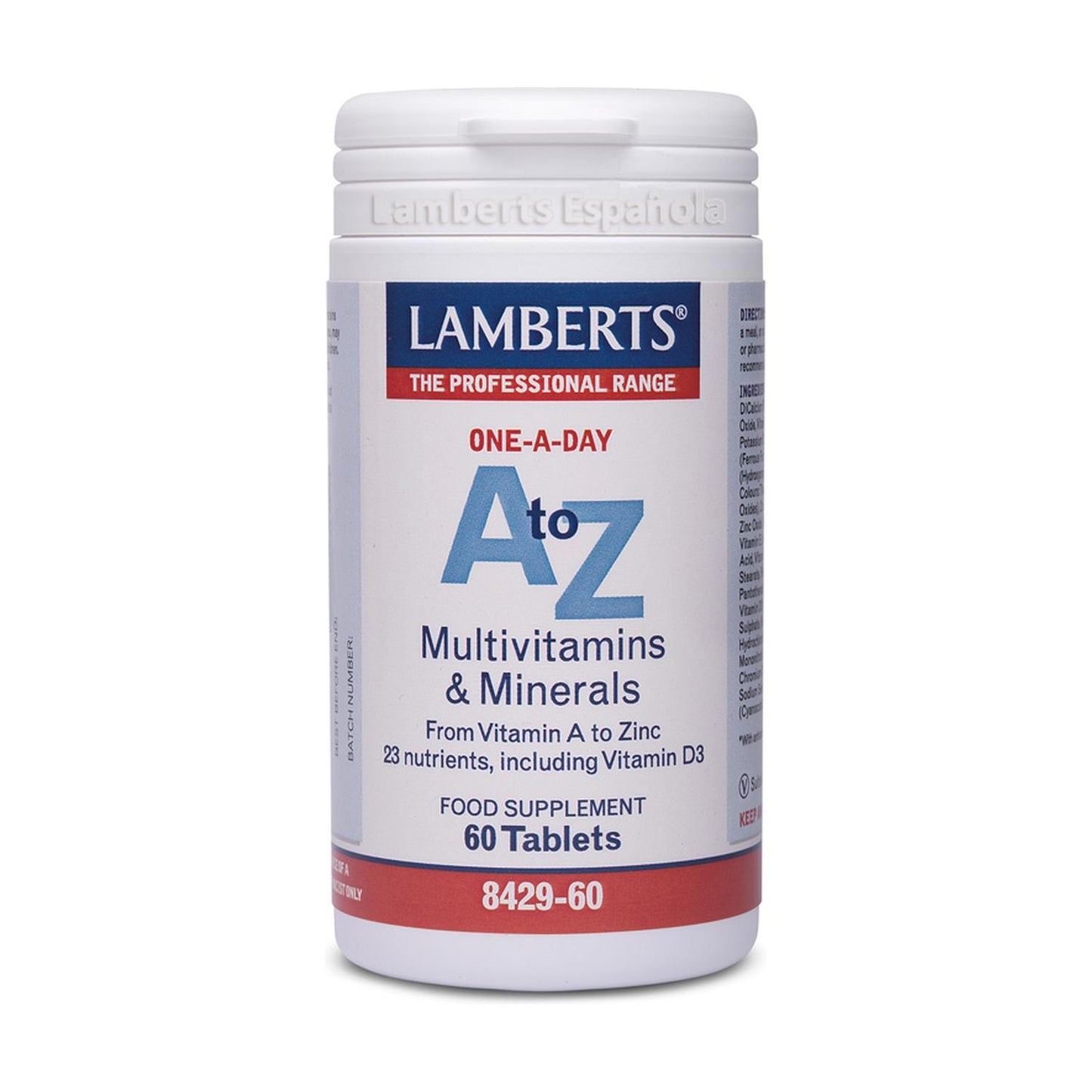 A-Z Multi Lamberts, 60 tabletas