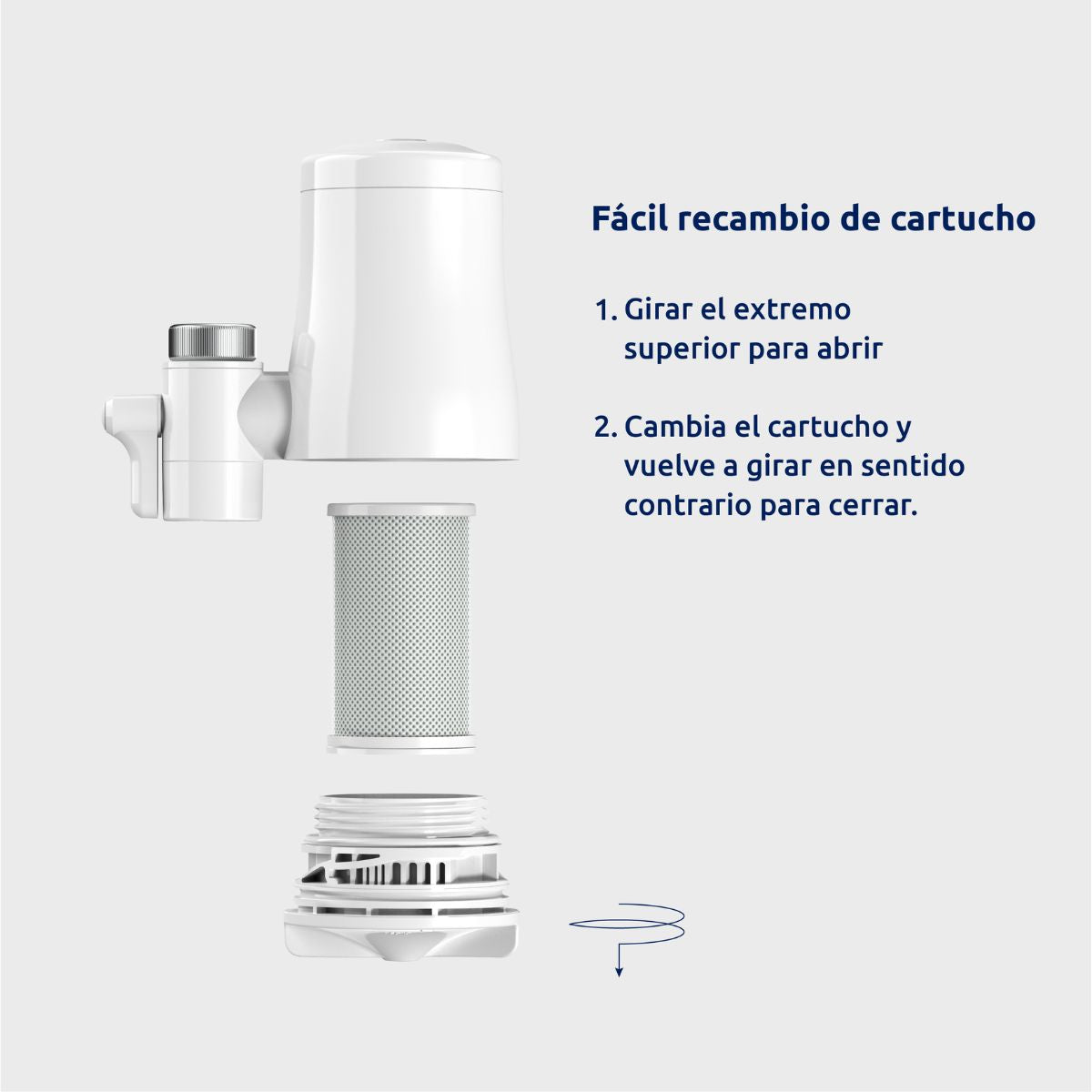Pack 2 x Cartuchos para filtro EcoPro Tappwater