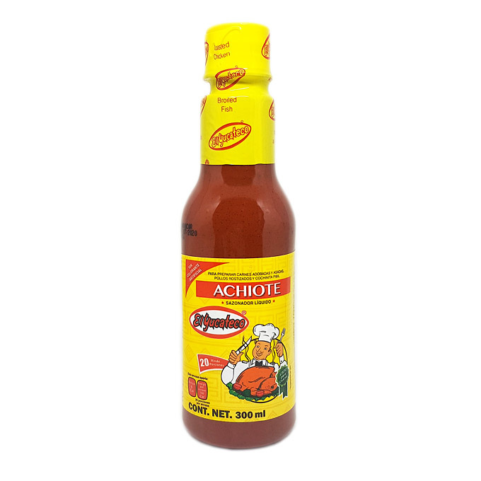 Condimento de achiote líquido Yucateco 300ml