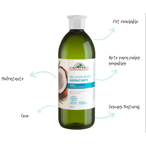 Gel De Baño Hidratante 600 Ml Corpore