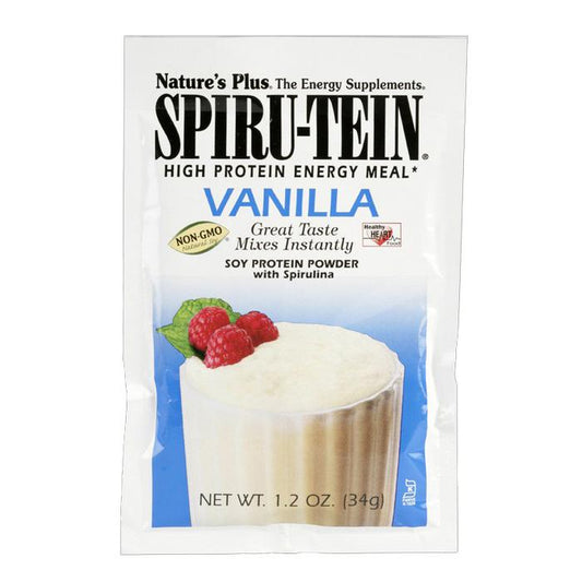 Spiru-Tein Sobre Vainilla Nature's Plus, 34 g