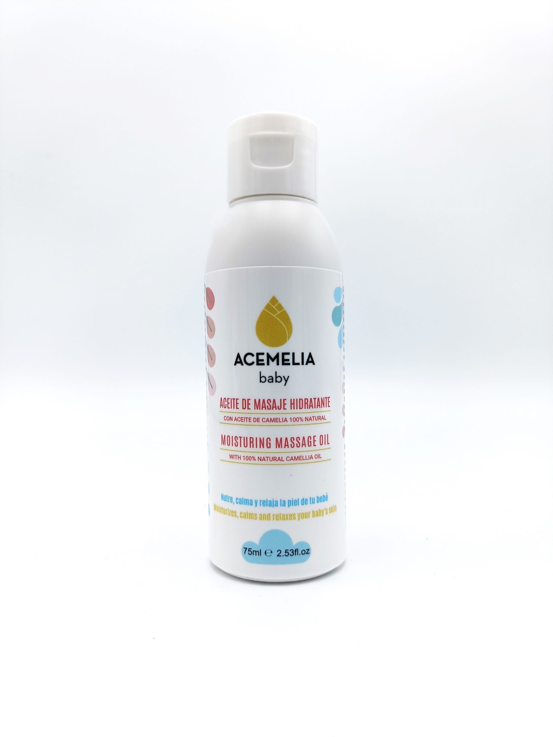 Aceite De Masaje Hidratante Para Bebés: barriguita y culito (zona pañal)