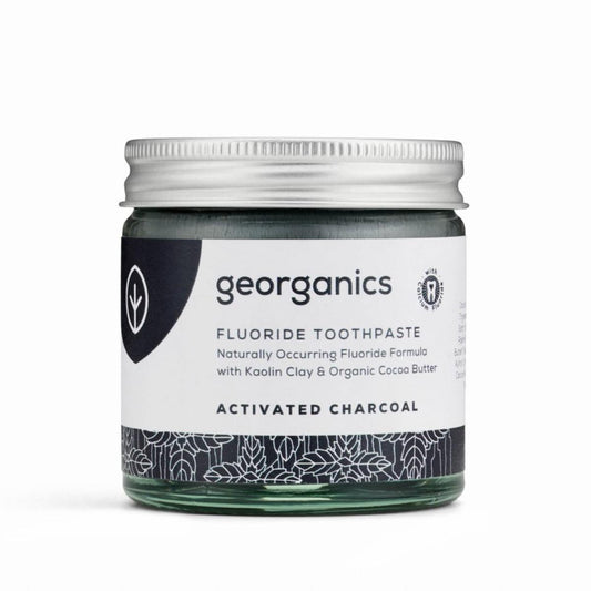 Pasta de dientes con flúor Carbón 60ml Georganics