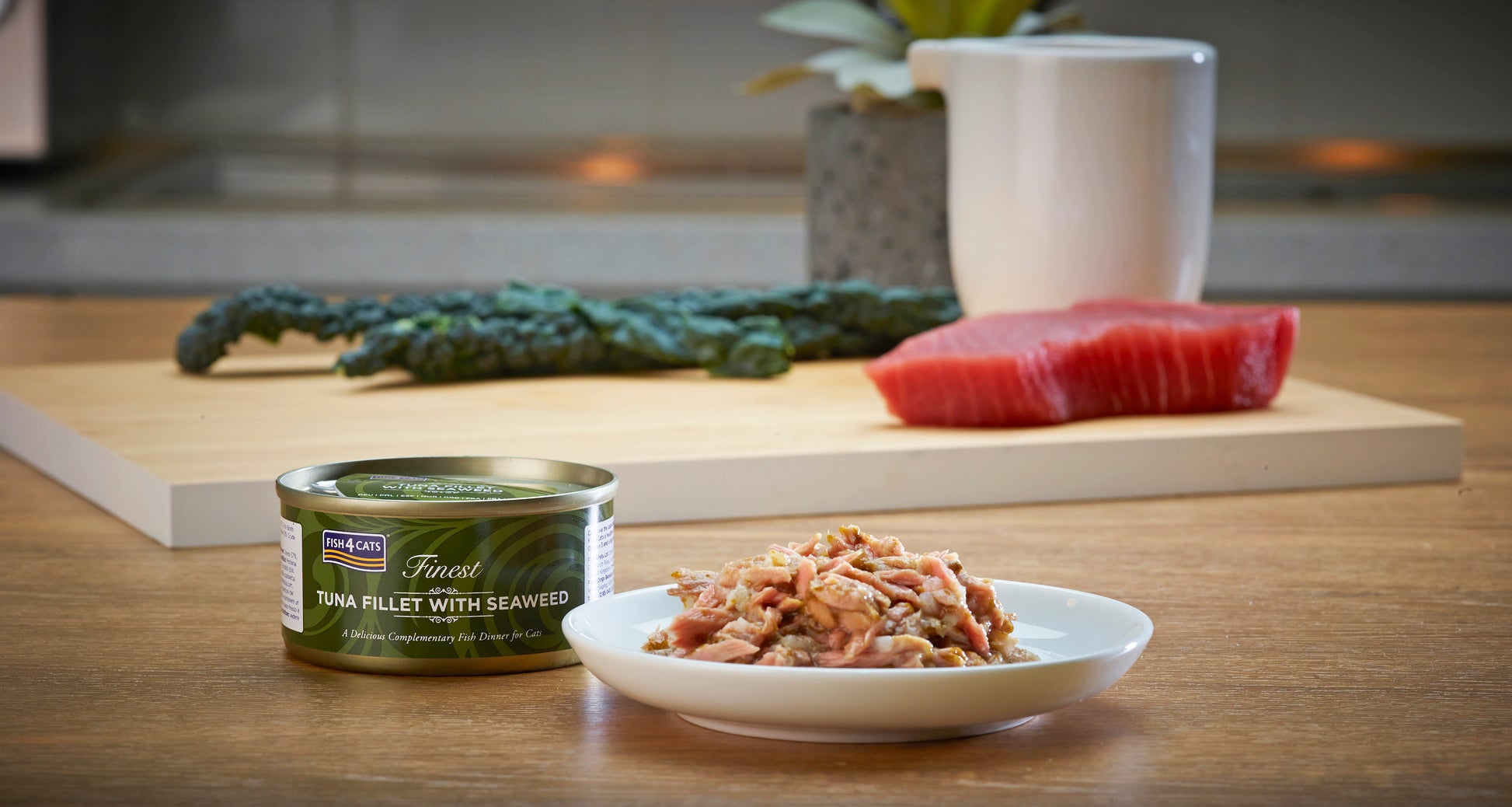 Fish4cats Filete Para Gato – Atún Con Algas 70 G (pack De 10)