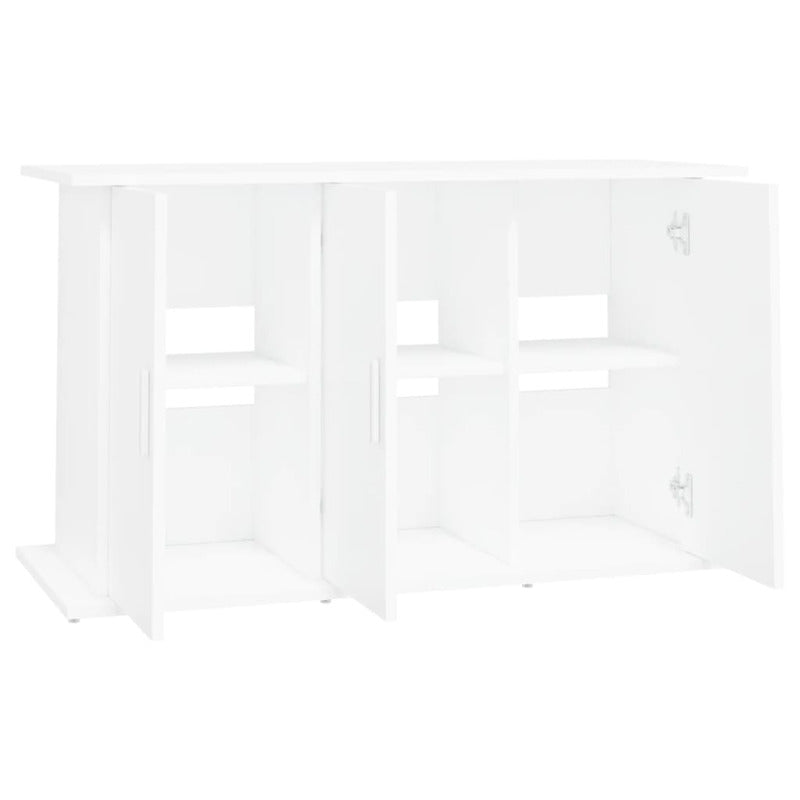 Vidaxl Soporte Para Acuario Madera De Ingeniería Blanco 101x41x58 Cm_5