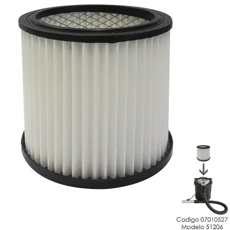 Filtro Para Aspirador De Cenizas 07010527 (modelo 51206)_0
