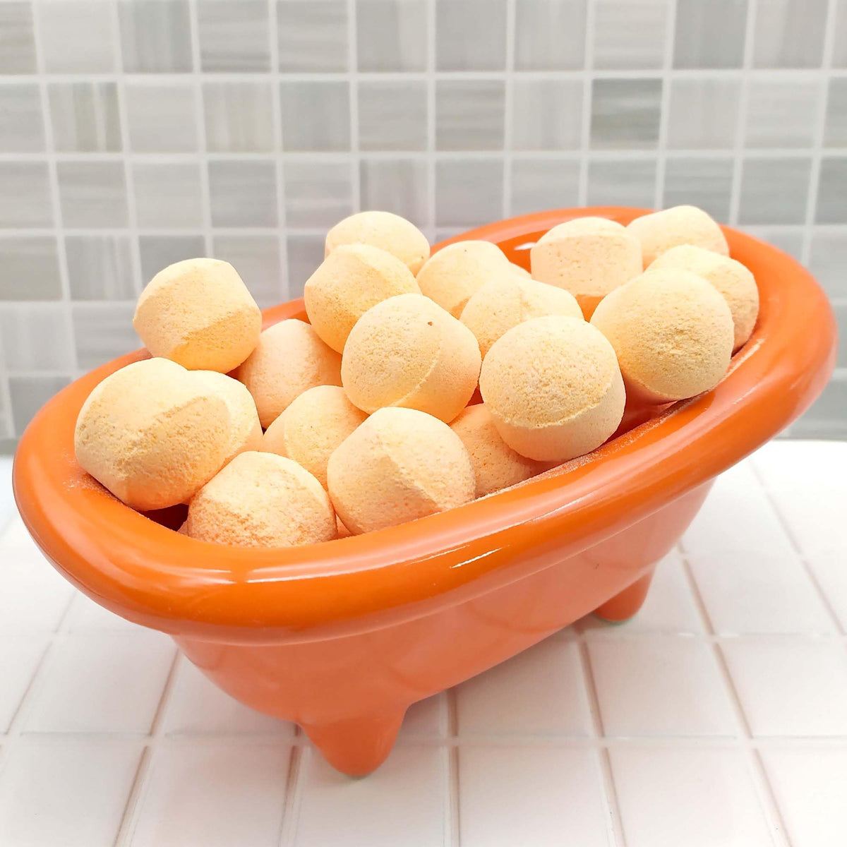 150 Mini Bombas Efervescentes Para Manicura Y Pedicura - Aroma: Naranja - Pack Especial Profesionales_5
