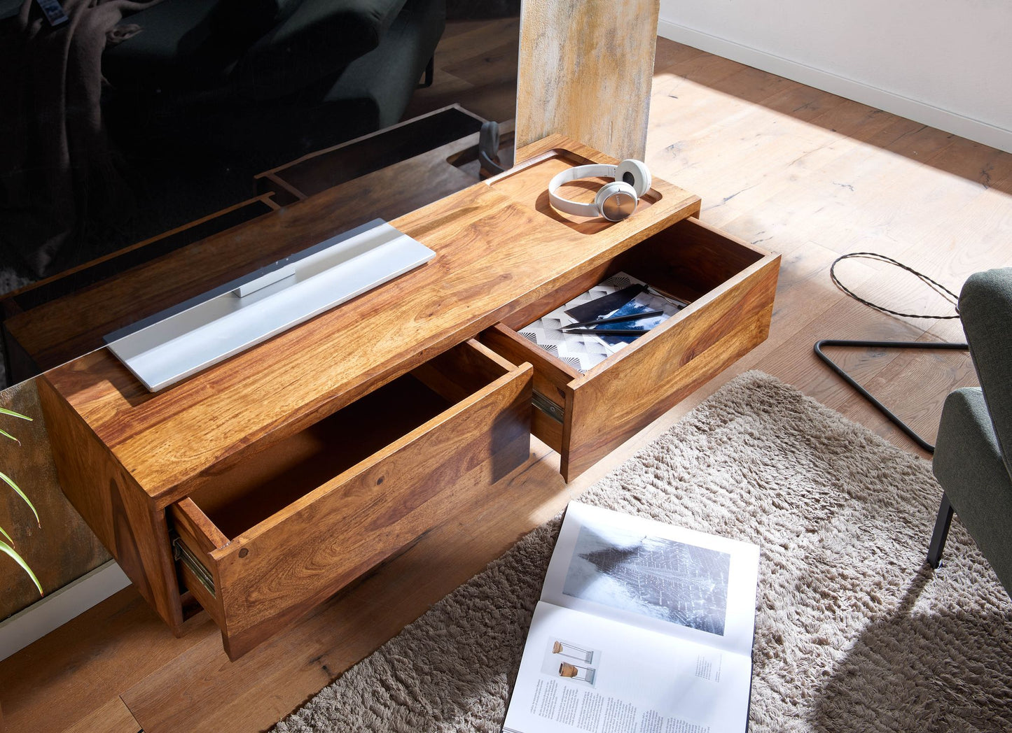 Mueble De Tv Amplio Y Práctico Modelo Wl6.568_4