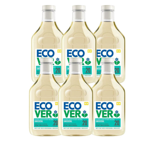 Pack 6 uds Detergente Líquido Universal Ecover 1 L
