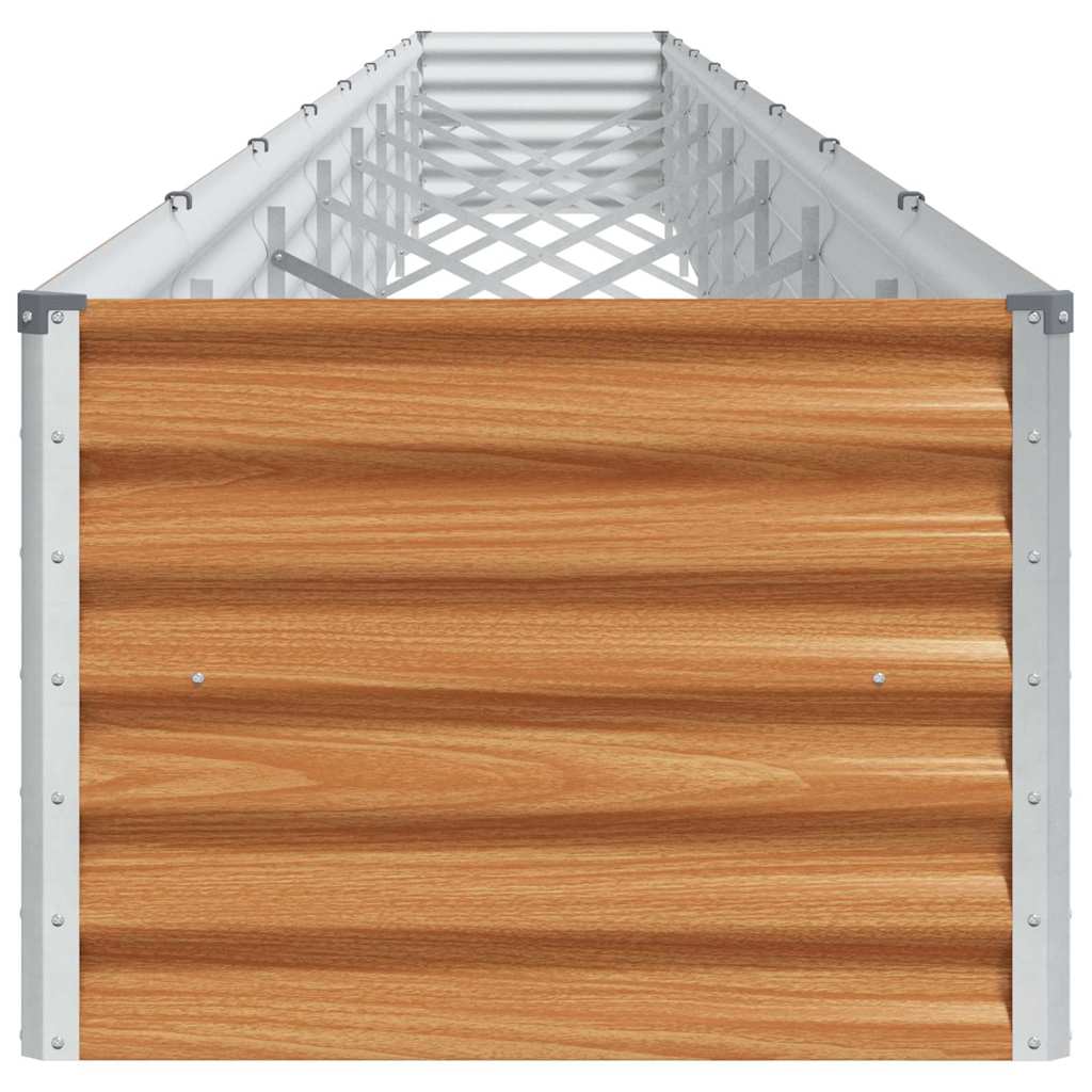 Arriate Elevado Marrón Claro 775 X 50 X 36 Cm Acero Galvanizado_5