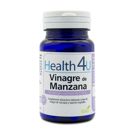 Vinagre de manzana H4U 60 cápsulas vegetales de 515 mg